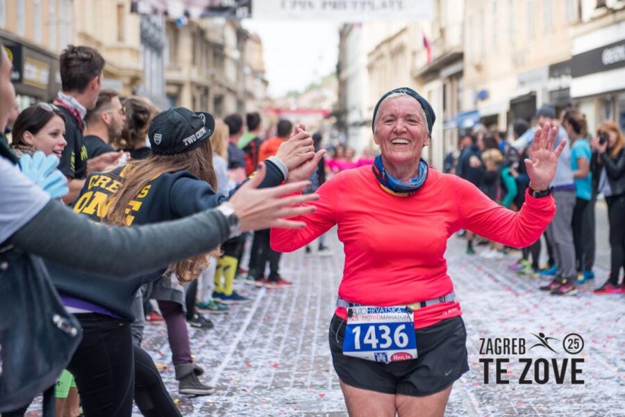 Zagrepčanka Ljiljana Tripović i u sedmom desetljeću trči i živi punim plućima!