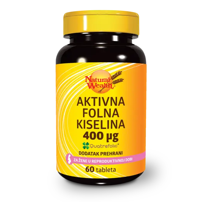 Aktivna folna kiselina 400 µg