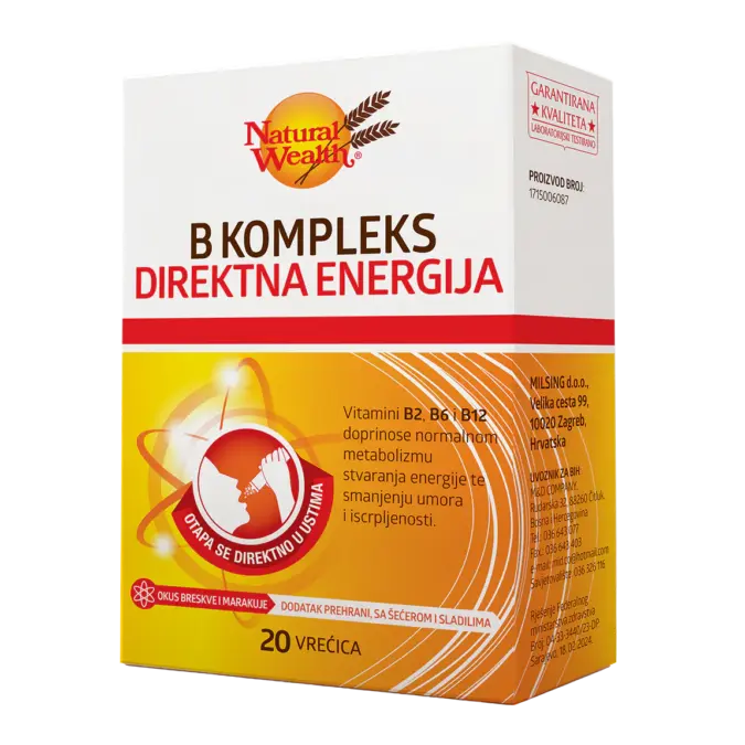 B kompleks Direktna energija