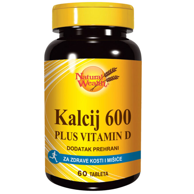 Kalcij 600 + vitamin D