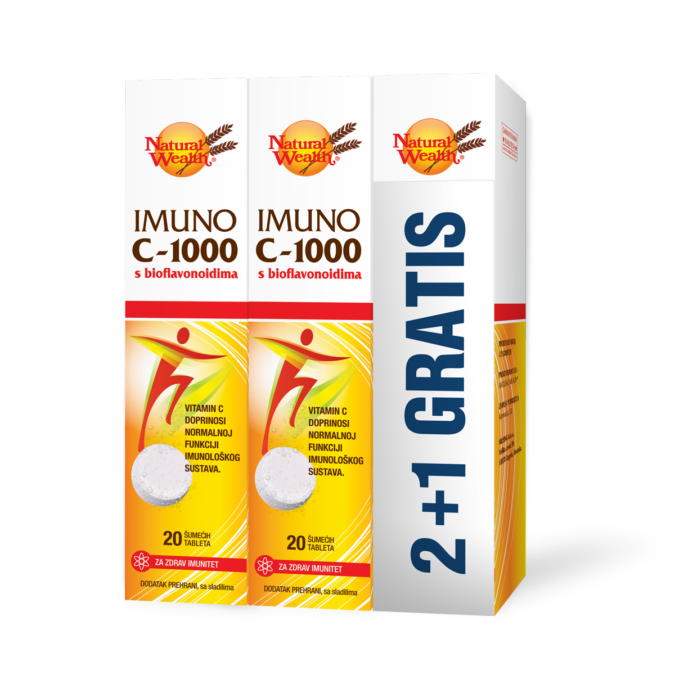 Imuno C-1000 2+1 GRATIS