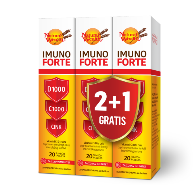 Imuno Forte 2+1 GRATIS