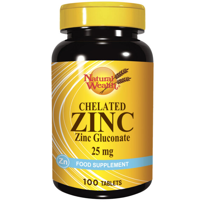 Kelatirani cink 25 mg